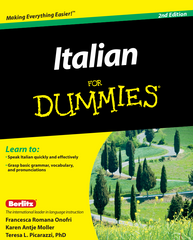 Italian For Dummies by Teresa L. Picarazzi, Francesca Romana Onofri, Karen Antje Möller