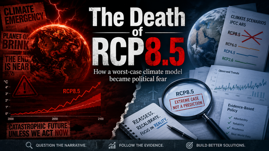 The Death of RCP8.5: How Climate Alarmism Turned a Worst Case Model Into Public Policy