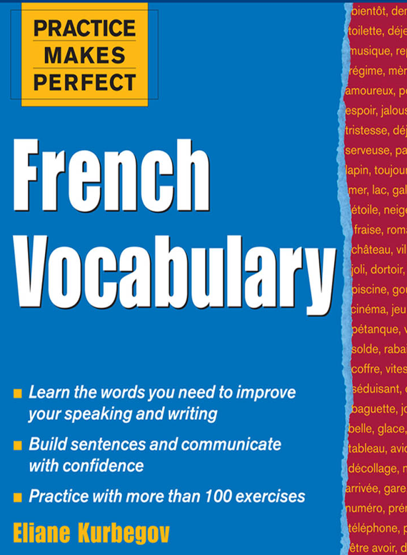 French Vocabulary - Eliane Kurbegov