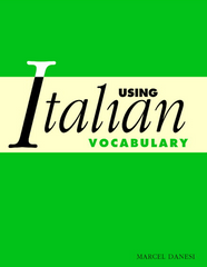 Using Italian Vocabulary -Marcel Danesi