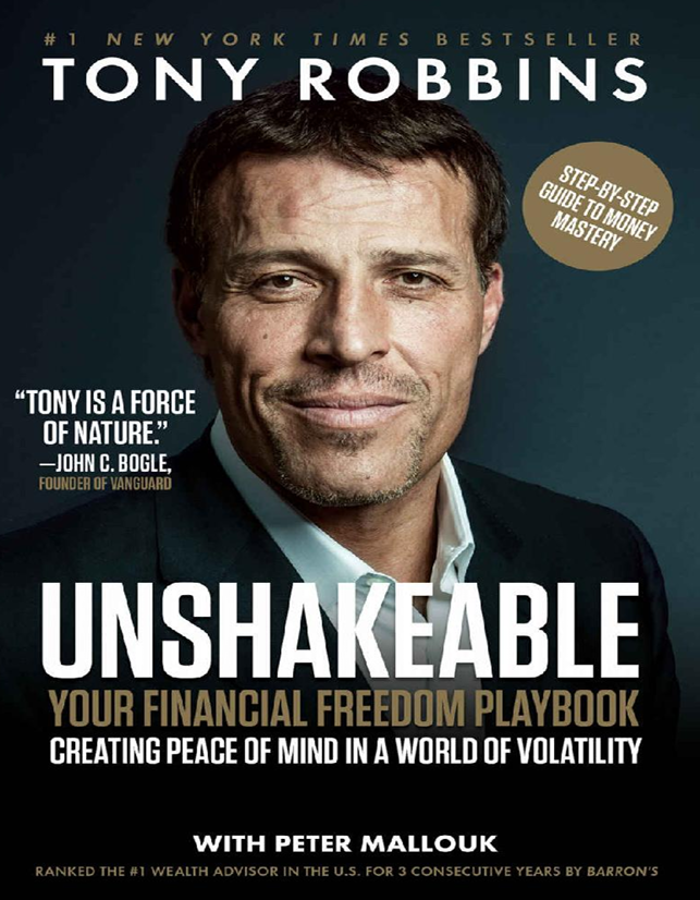 Unshakeable Your Financial Freedom Playbook - Tony Robbins