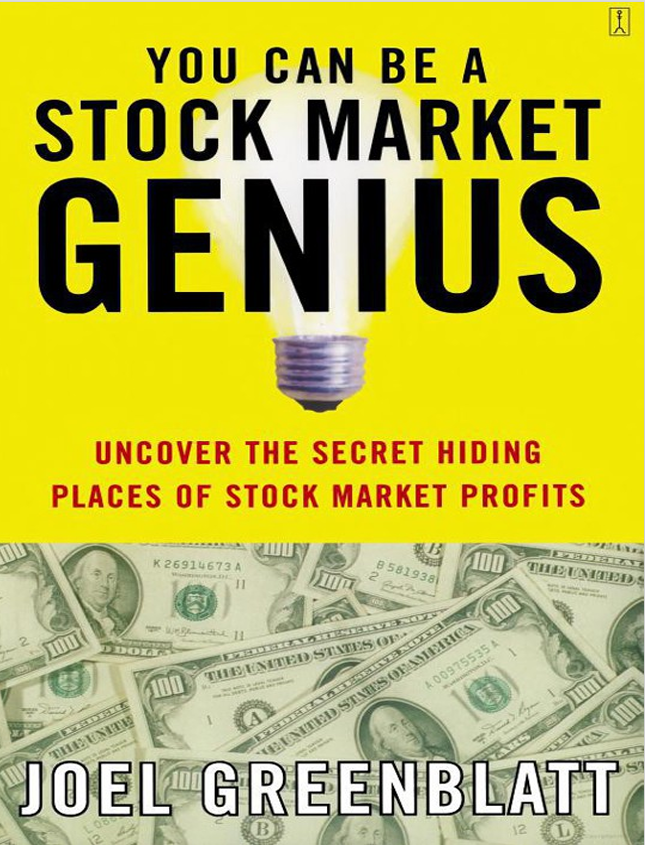 You Can Be a Stock Market Genius - Joel Greenblatt